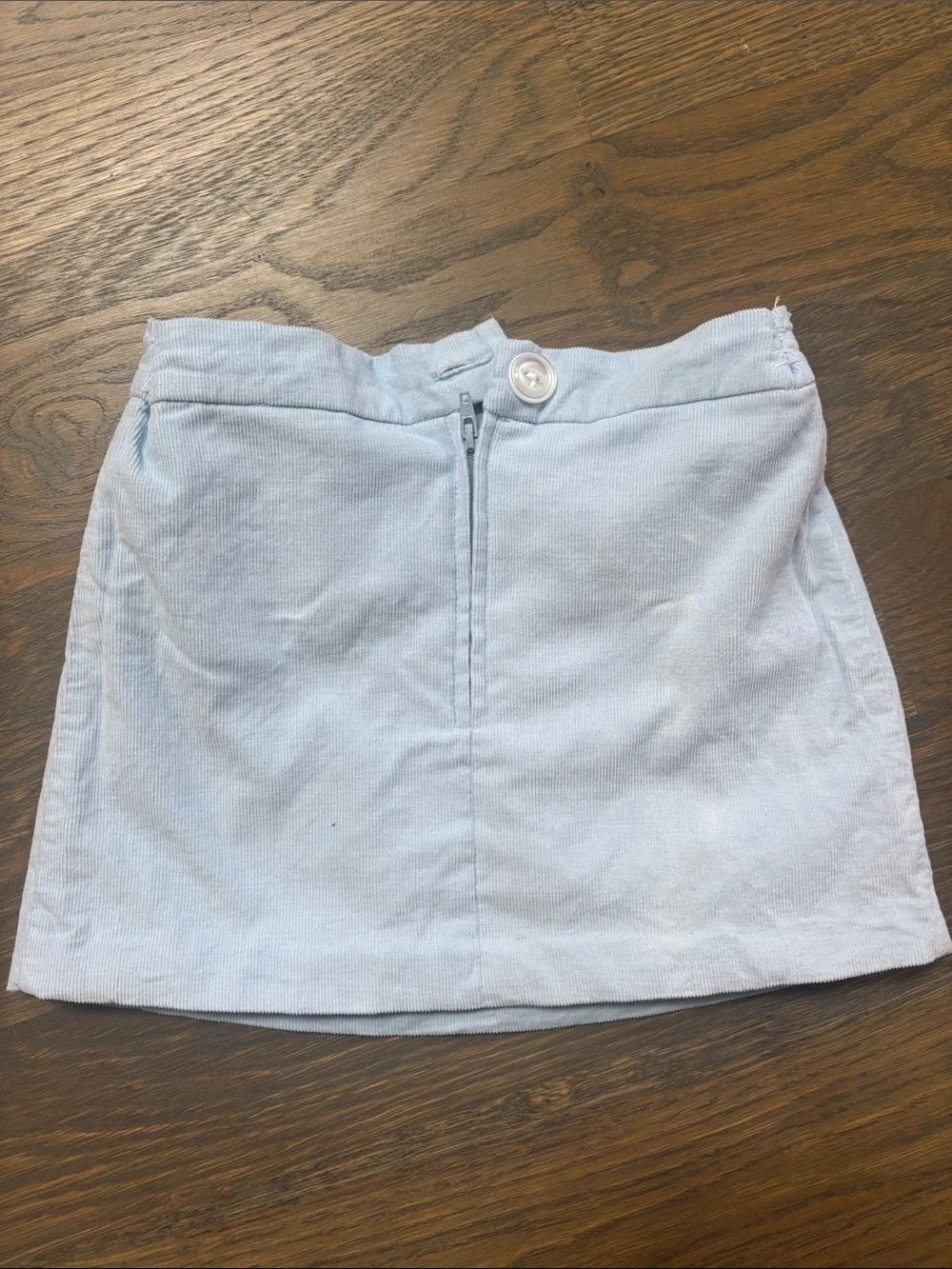 Beaufort Bonnet 3T Adorable Girls Light Blue Skirt with Red Heart Appliqués